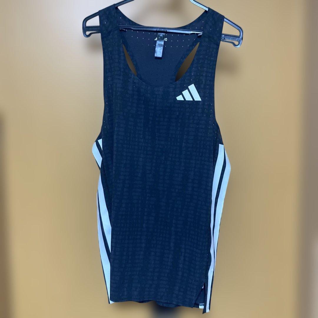 adidas ウィンドブレーカー（xs)シングレット(s)タイツ(s)3点セット