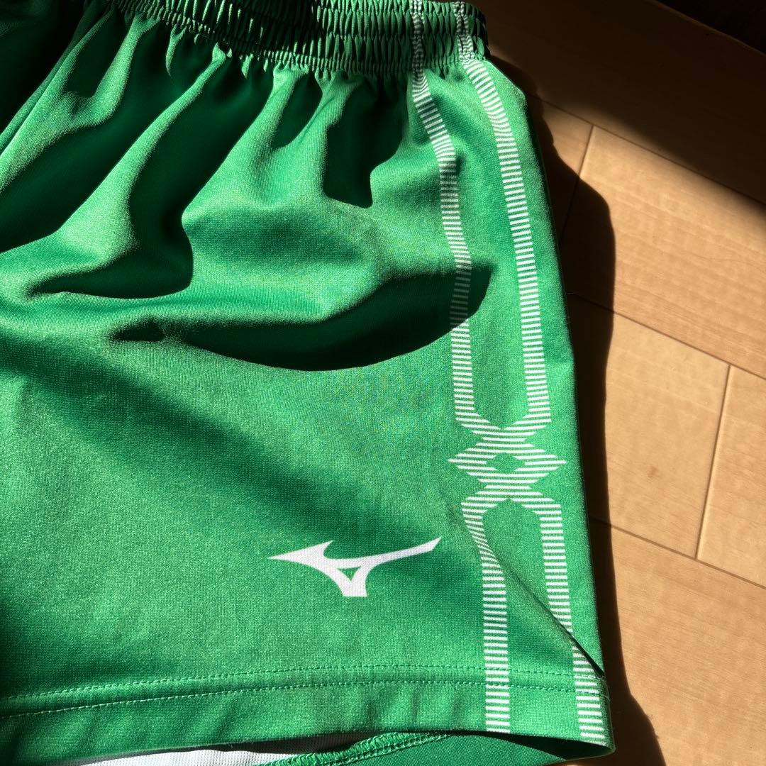 【激レア】Mizuno 緑色 ショートパンツ ユニフォーム
