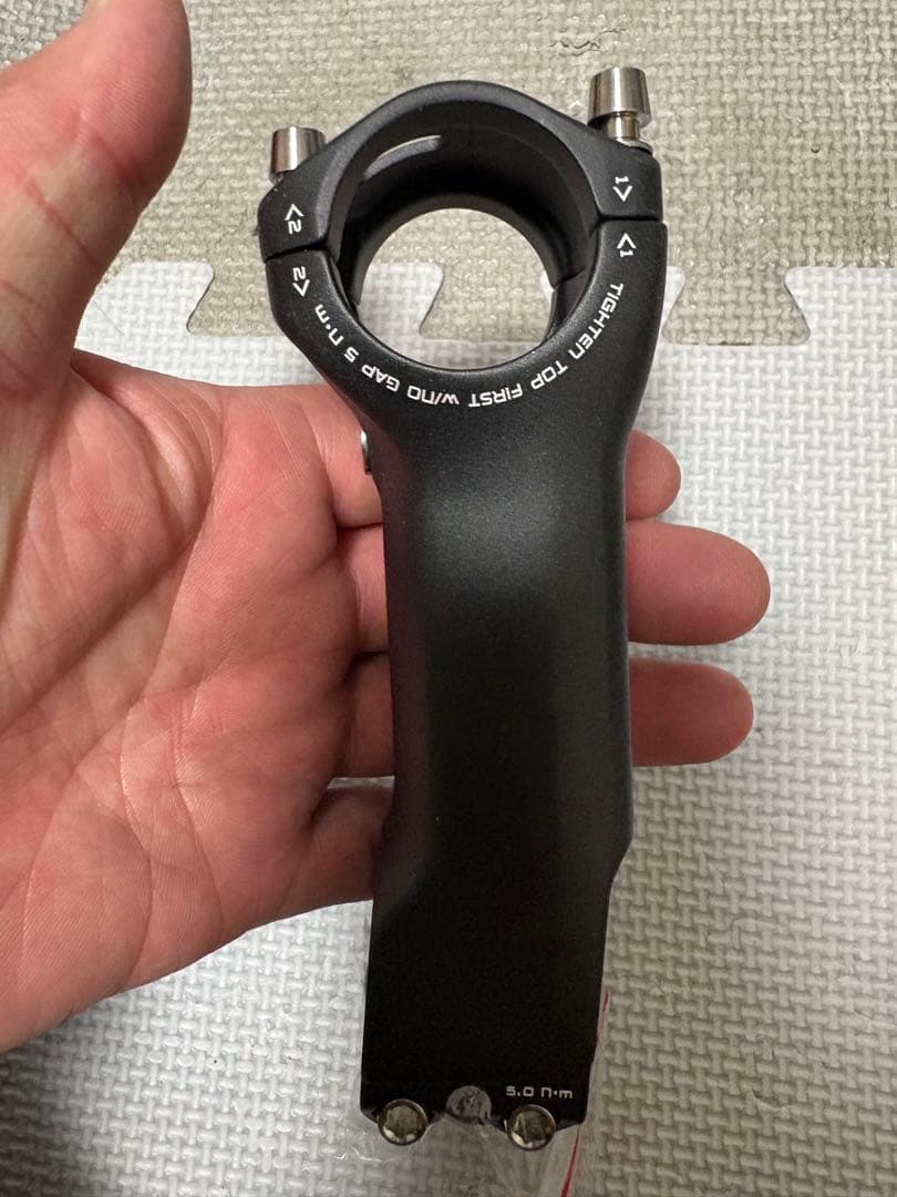 S-Works ステム 100mm x 6° tarmac 新車取り外し