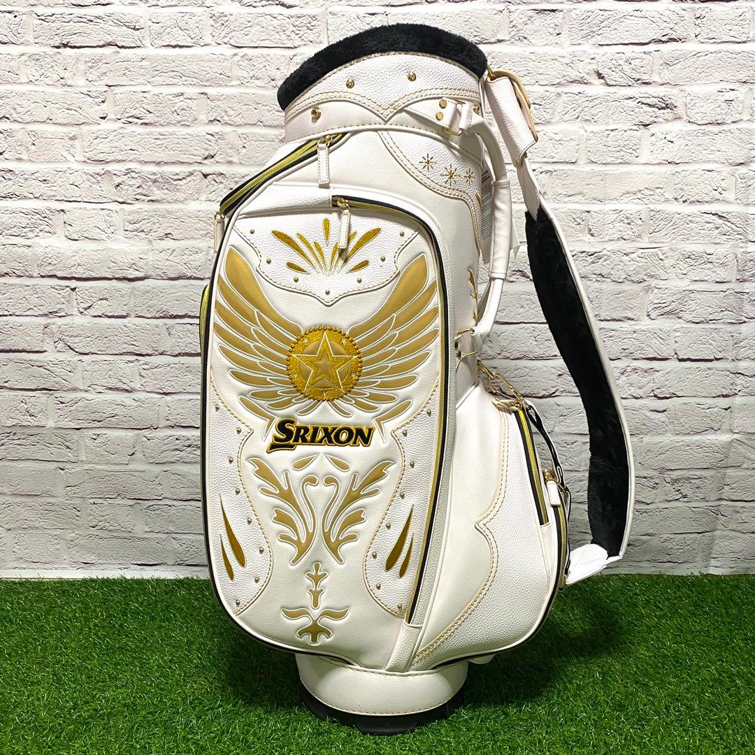 【新品】スリクソン SRIXON キャディバッグ 生産数限定 ホワイト メンズ
