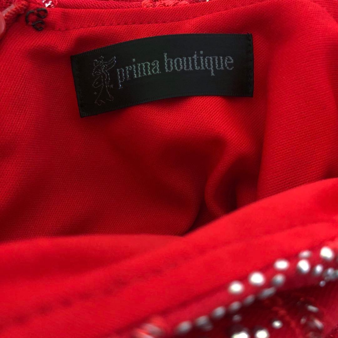ダンス 衣装prima boutique 赤 パーティー ステージ