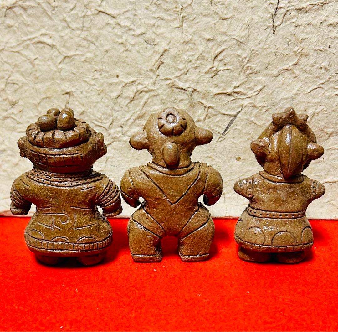 【手づくり陶器】土偶7体他一点