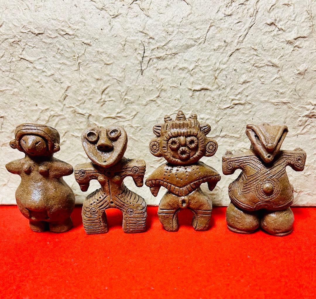 【手づくり陶器】土偶7体他一点