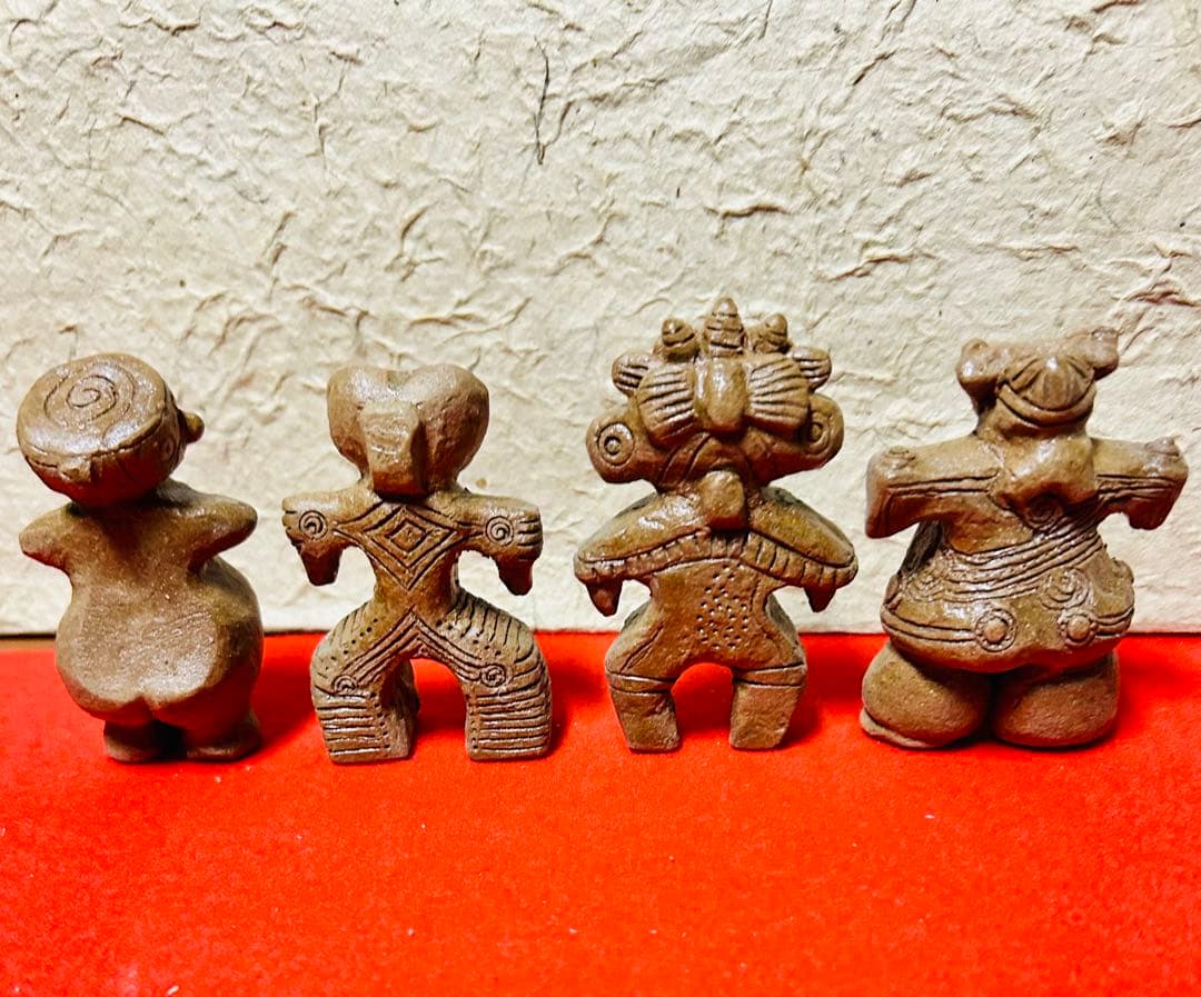 【手づくり陶器】土偶7体他一点