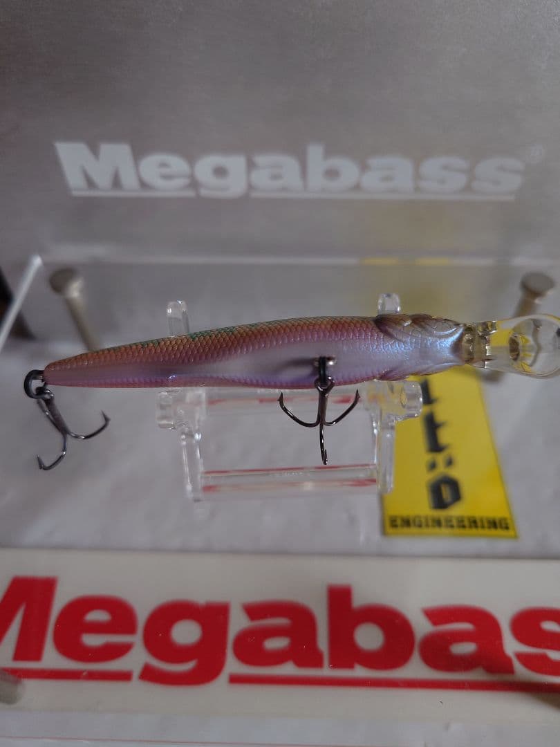 メガバス x-80トリックダーター 限定 剥製グリッターオイカワ♂ 実釣未使用品