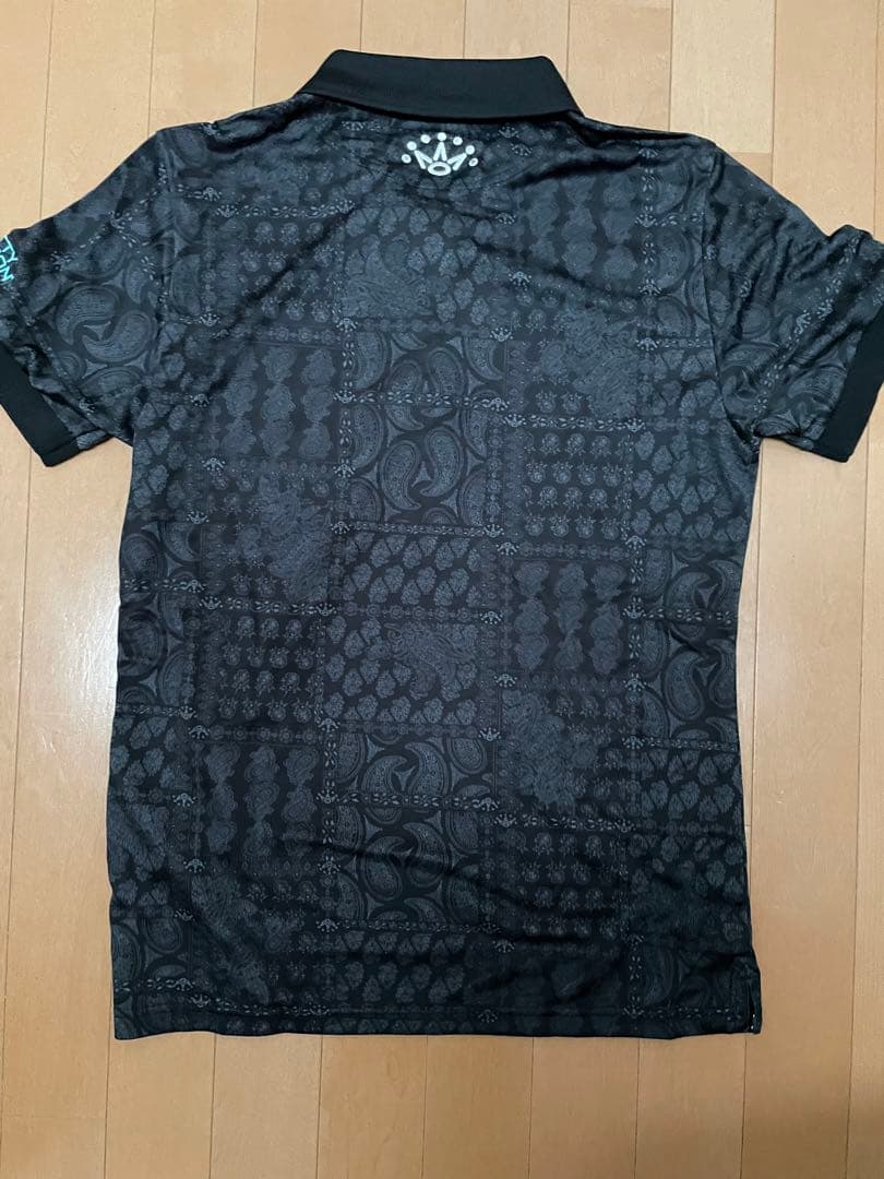 Admiral×スコッティキャメロンゴルフシャツ ブラック