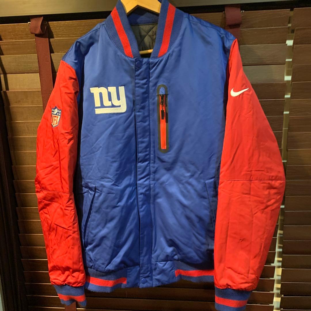 NIKE new york GIANTS リバーシブル2way ジャケット古着