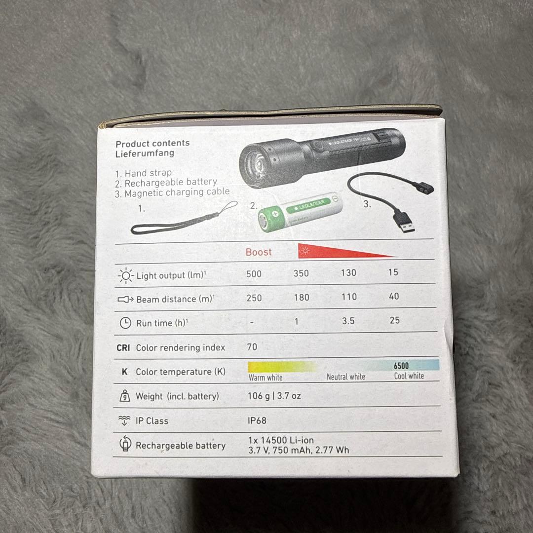LED LENSER P5R CORE 新品　未使用品　高機能　コンパクト
