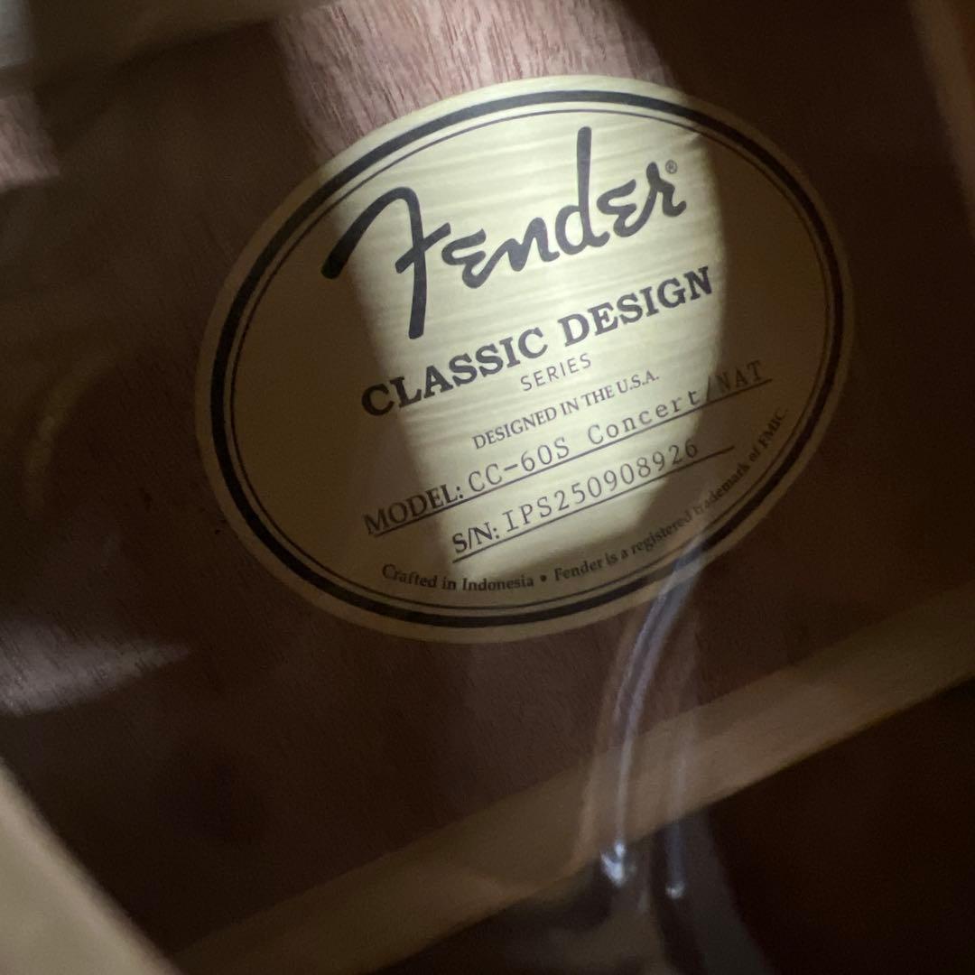 ギター Fender CC-60S Concert
