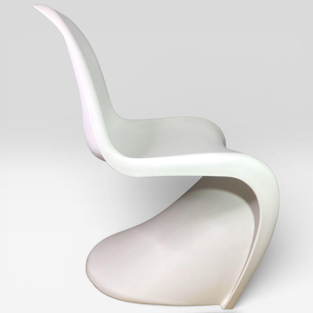 【希少】Vitra ヴィトラ パントンチェア ホワイト椅子 正規品ヴィンテージ