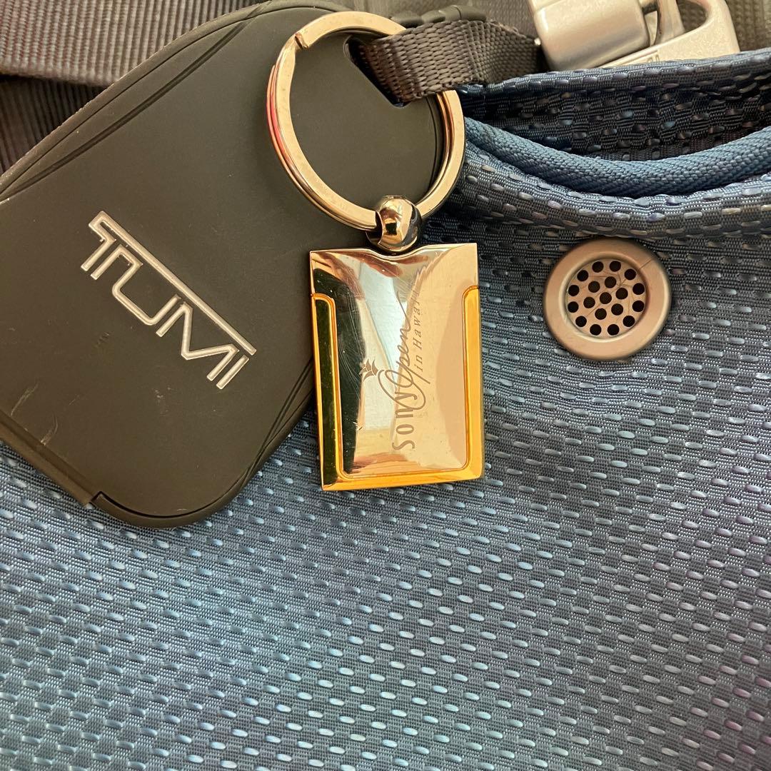 希少 TUMI ソニーオープン 限定 ゴルフバッグ 2WAY 公式キーホルダー付