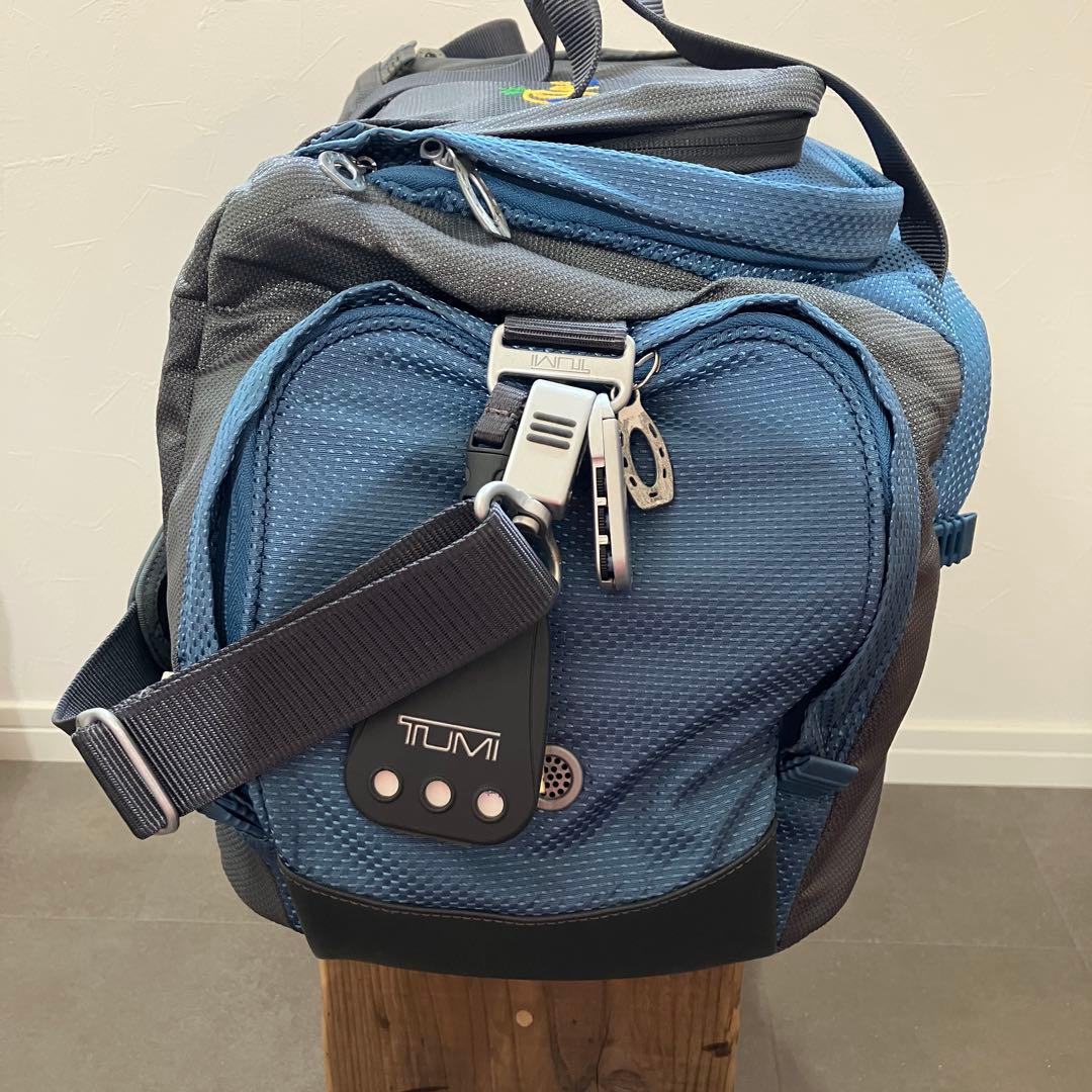 希少 TUMI ソニーオープン 限定 ゴルフバッグ 2WAY 公式キーホルダー付