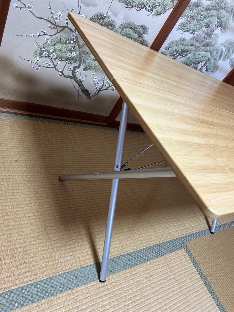 スノーピーク ワンアクションテーブル ロング 竹