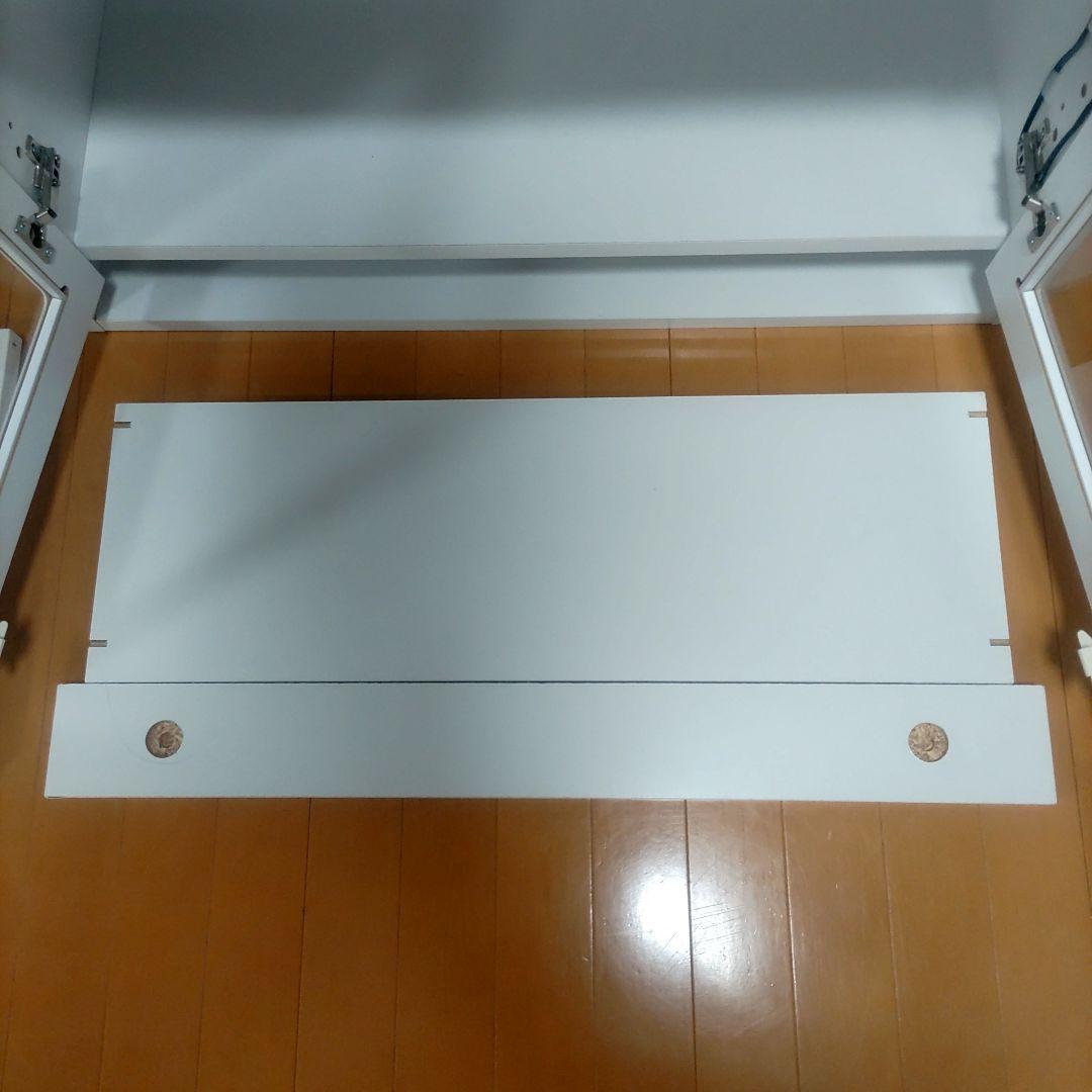 JAJAN ハイタイプ専用上置きロータイプ幅83×奥行29 アクリル扉LED付き