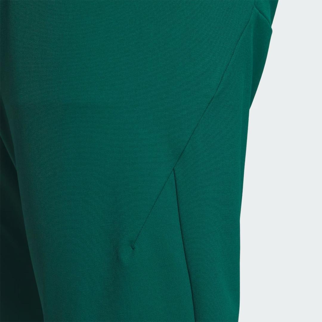 【96】秋冬 定価17,600円 アディダス ゴルフ 防風 アンクルパンツ 緑