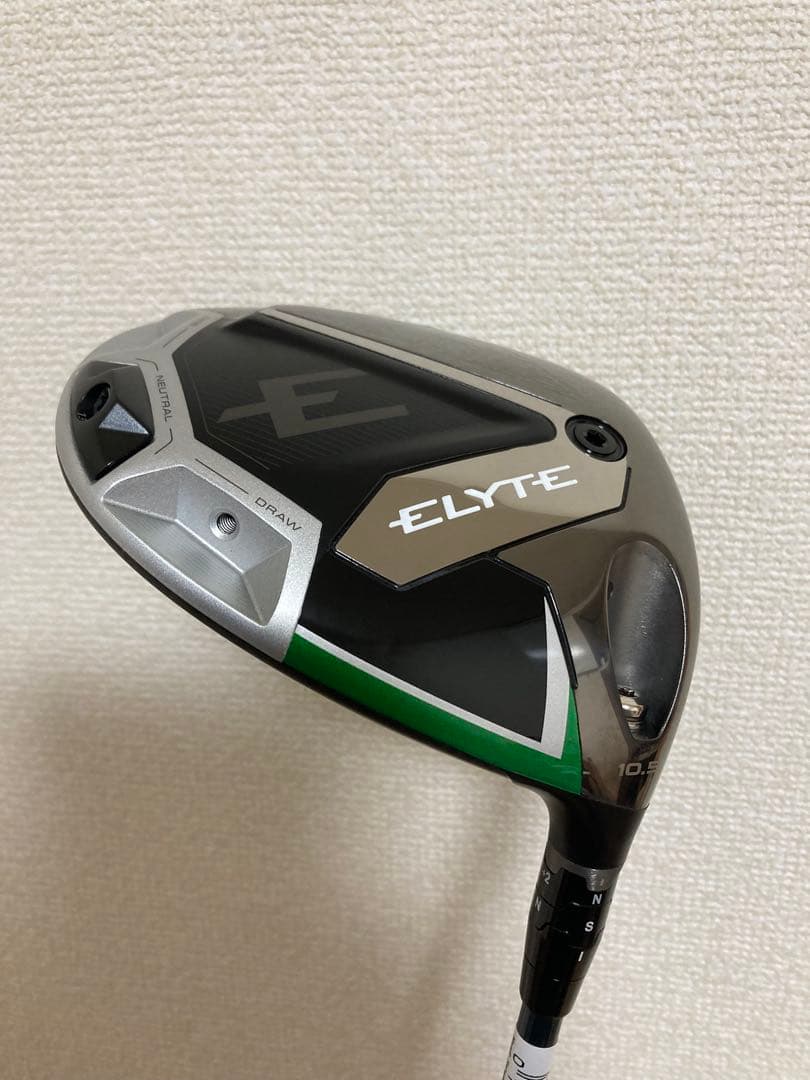 ほぼ未使用 キャロウェイ ELYTE 10.5° VENTUS green S