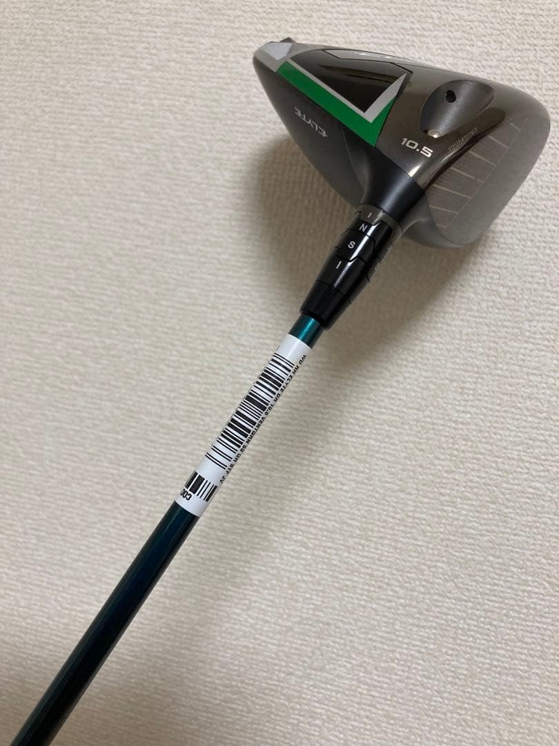 ほぼ未使用 キャロウェイ ELYTE 10.5° VENTUS green S