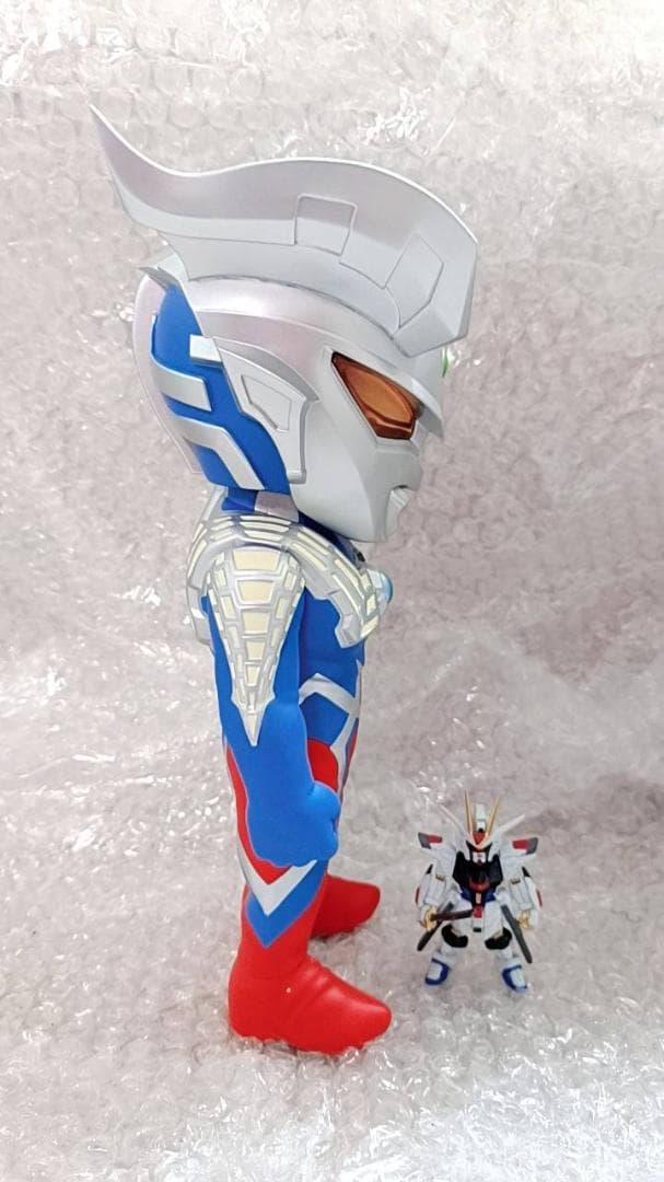 24cm ウルトラマン ZERO ゼロ 15th ソフビ ポピー ULTR