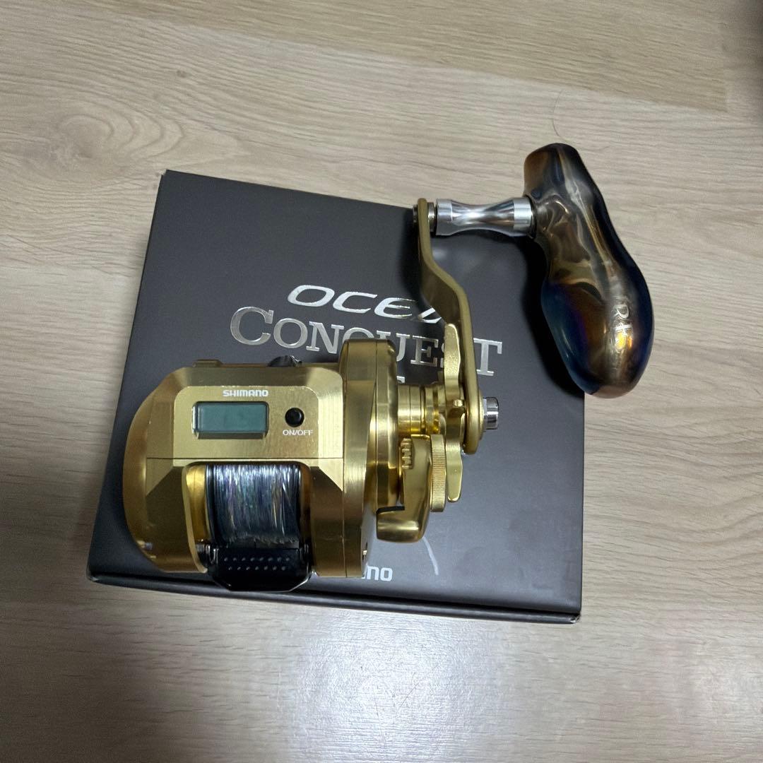 定価８万円 オシアコンクエスト CT 300 ロング ハンドル リブレ カスタム