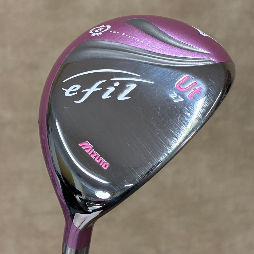 美品 ミズノ efil エフィル レディース ゴルフセット 初心者 L 右利き
