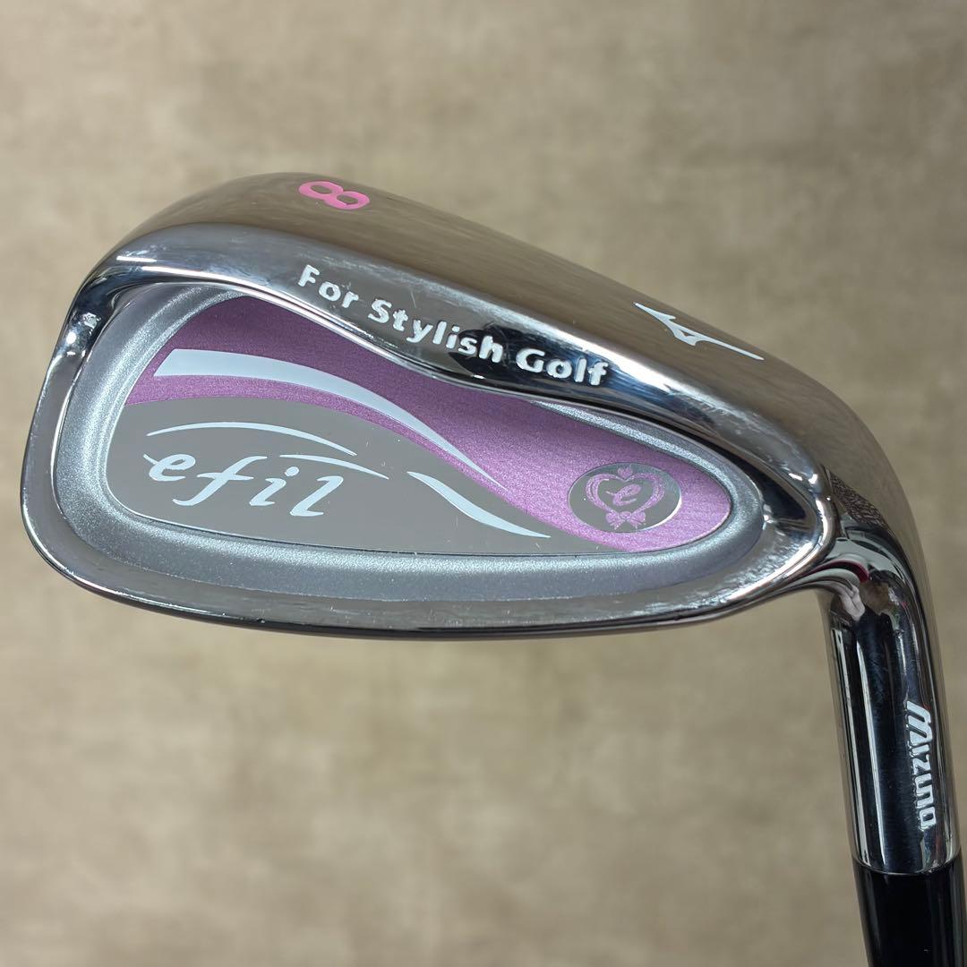 美品 ミズノ efil エフィル レディース ゴルフセット 初心者 L 右利き
