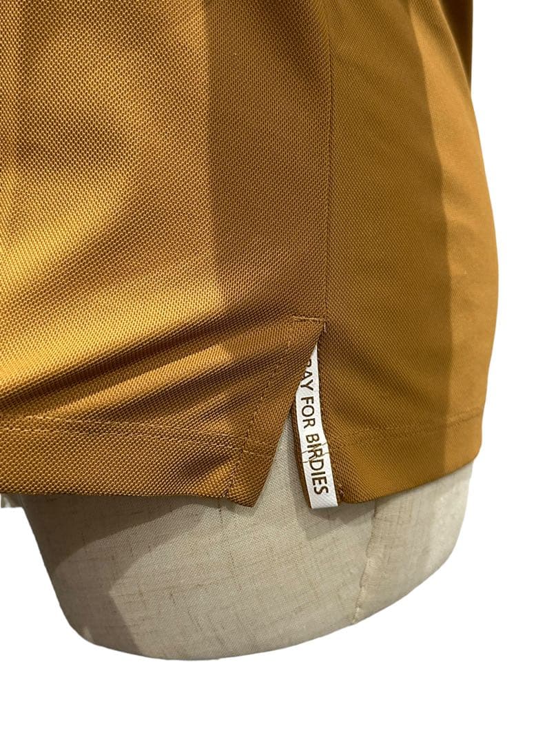 1点のみG/FORE ジーフォアレディース半袖ポロシャツsizeSチャコール