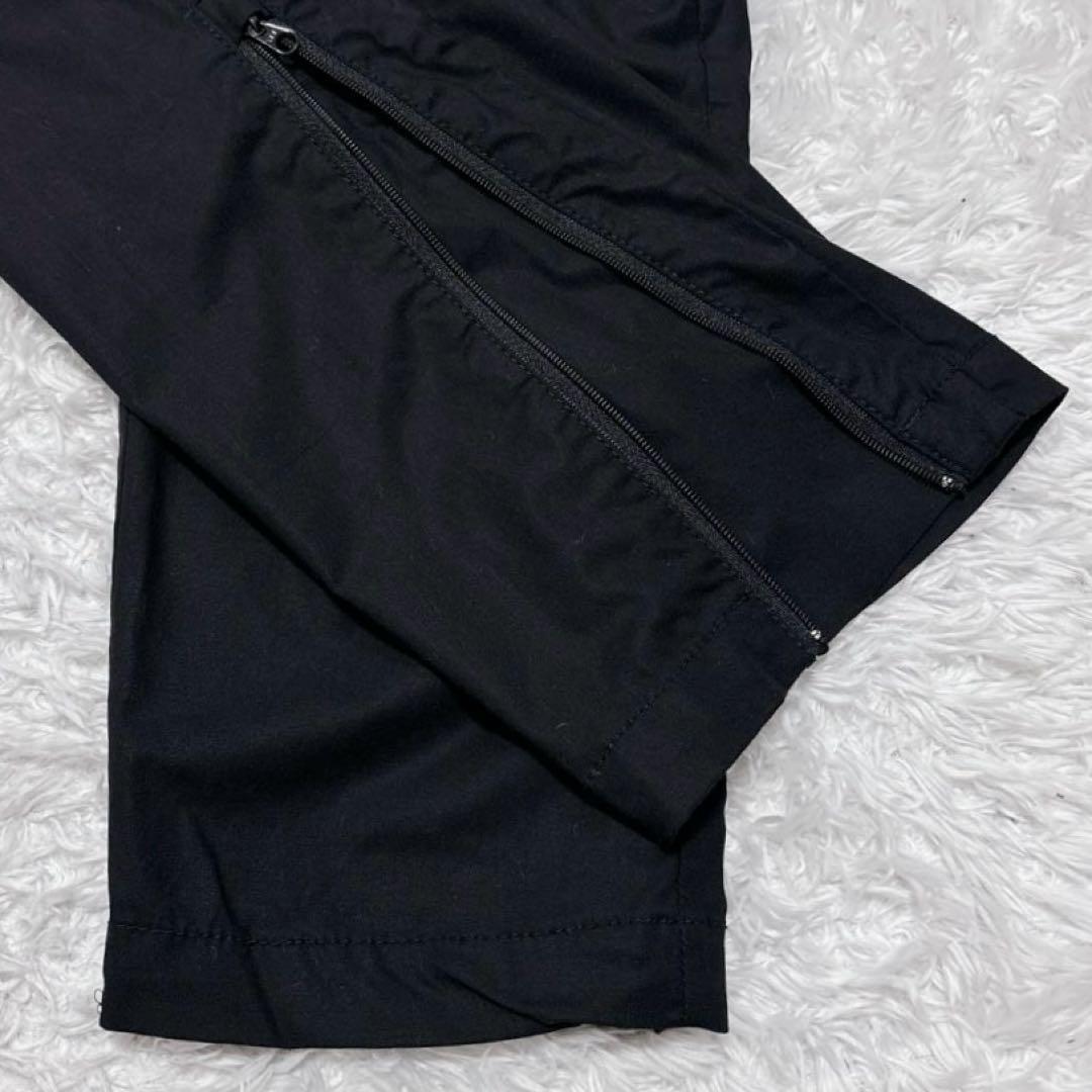 美品✨ビームスゴルフ 裾ジップ ストレッチパンツ 黒 L BEAMS GOLF