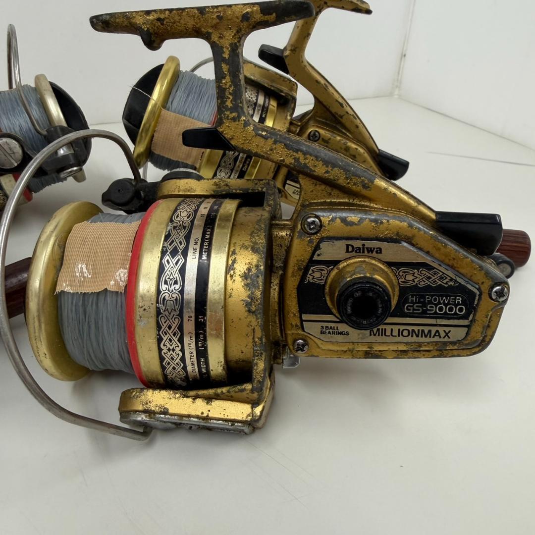 Daiwa Hi-POWER GS-9000 MILLION MAX リール4点