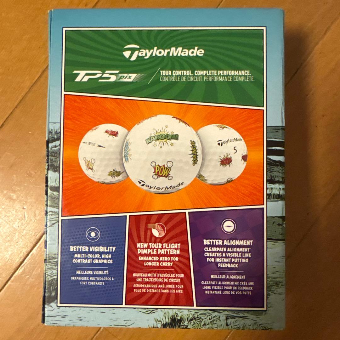 TaylorMade TP5 Pix ゴルフボールセット