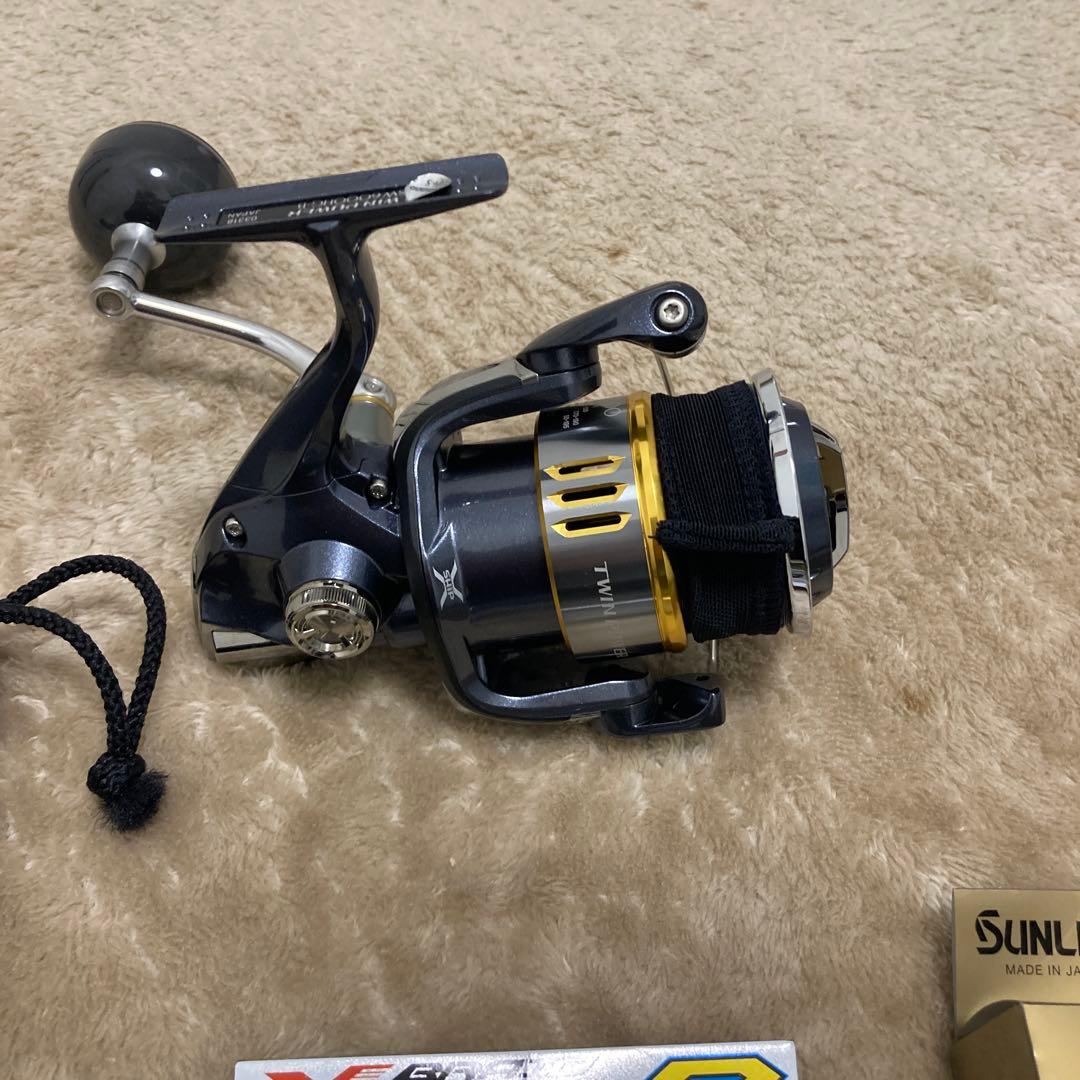 SHIMANO ツインパワーSW6000HG ライン付き