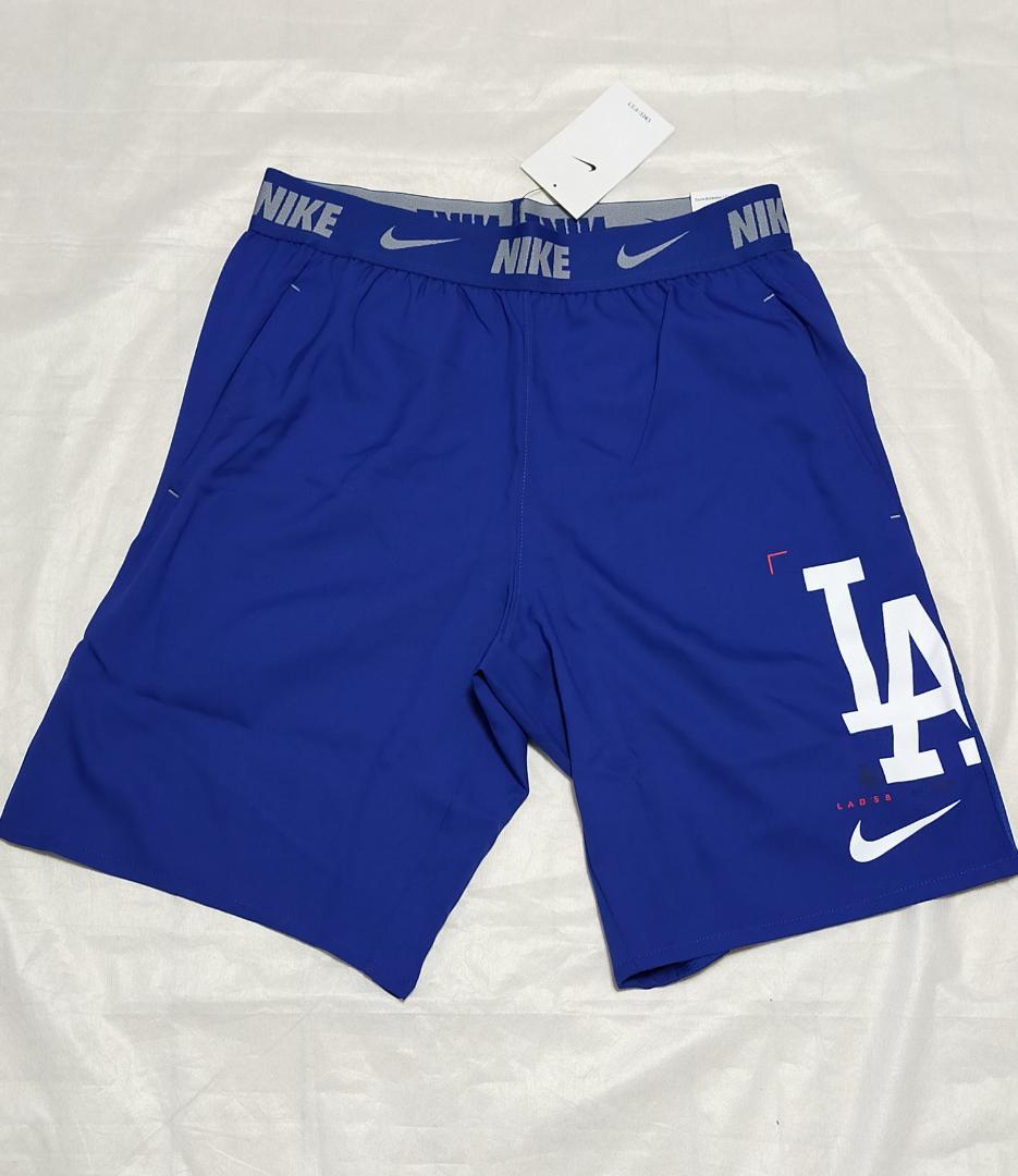 【NIKE】ロサンゼルス・ドジャース　スポーツショーツ　Mサイズ