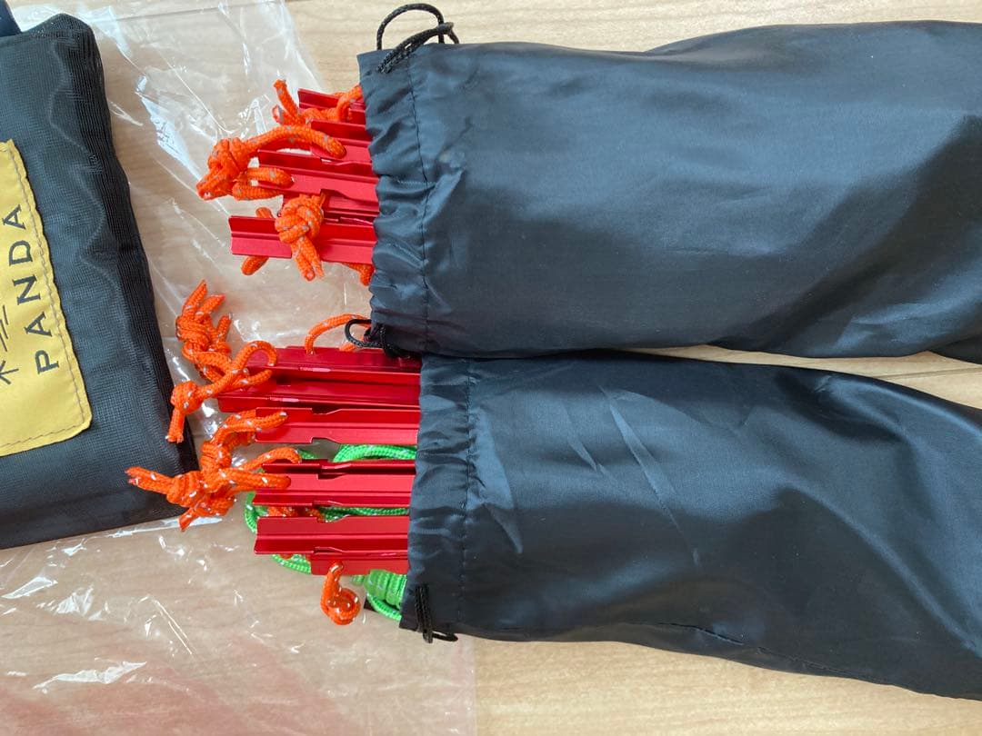テンマクデザイン　パンダ　レッド　パンダタープセット　廃盤品