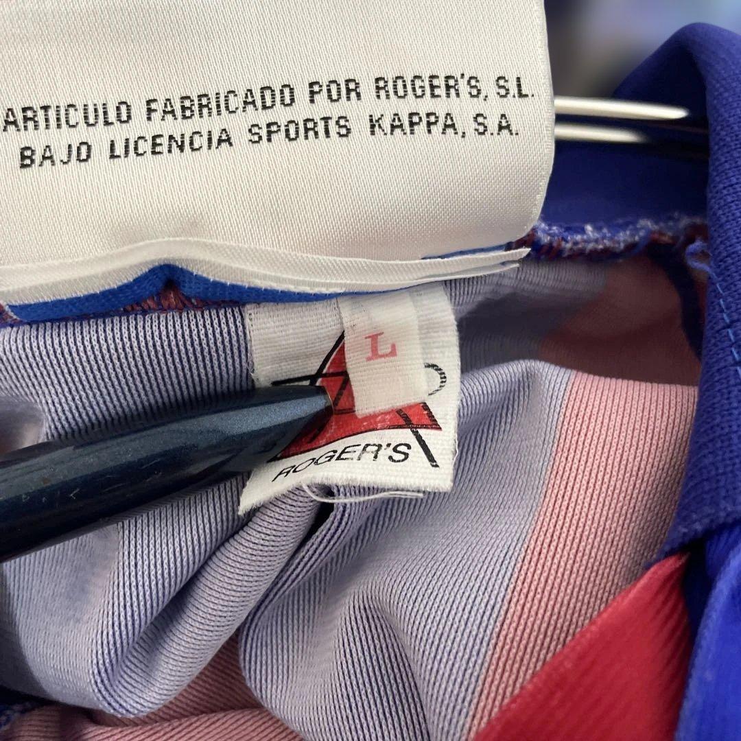 90s FCバルセロナ ユニフォーム L ROGER'S ヴィンテージ