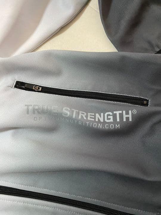 ウエイトトレーニング OptimumNutritionTrueStrengthZip-UpHoodie