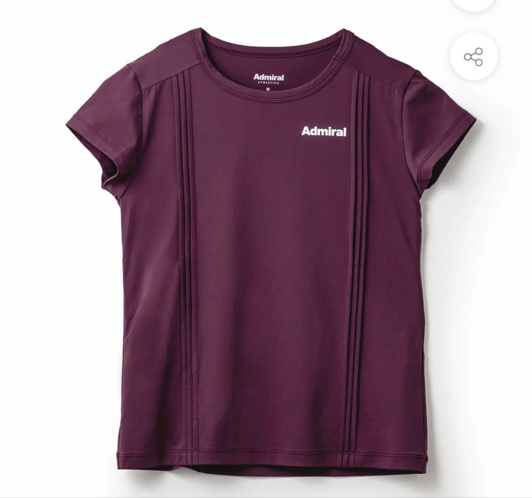 アドミラル　レディース　テニス　ピンタックフレアスリーブTEE