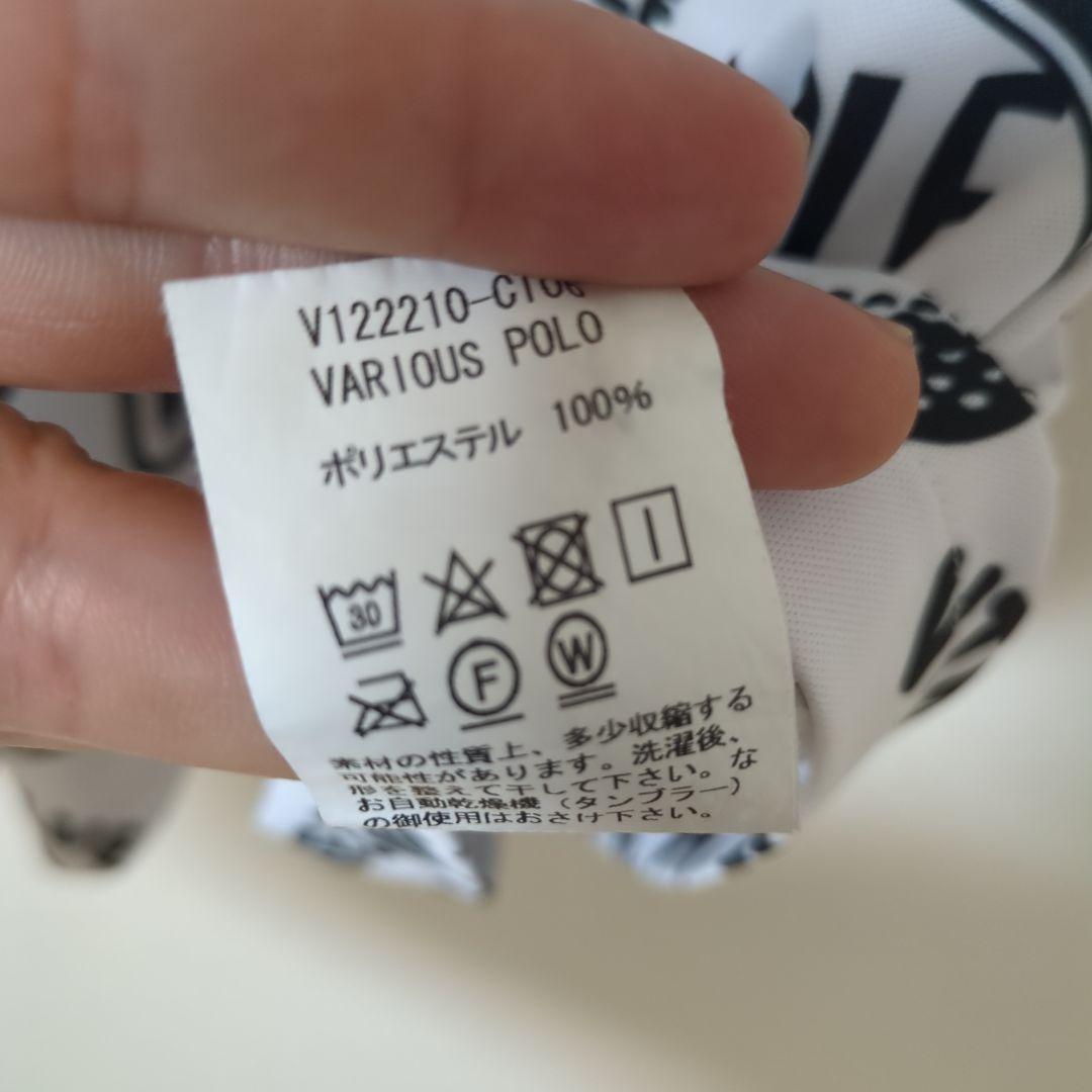 ★美品★V12　 総柄　ポロシャツ　サイズ　M