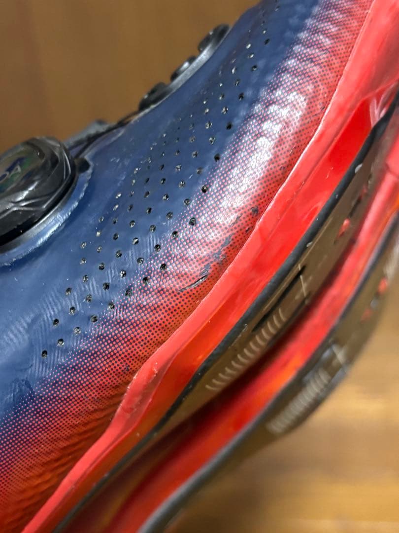 SHIMANO シマノ RC702 EU41 CM25.8 ネイビー/レッド