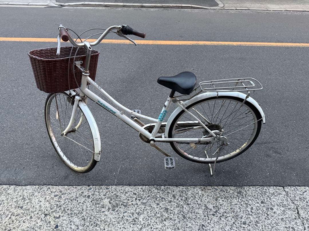 214 自転車 大阪市 【引取り限定】 26インチ 変速付き