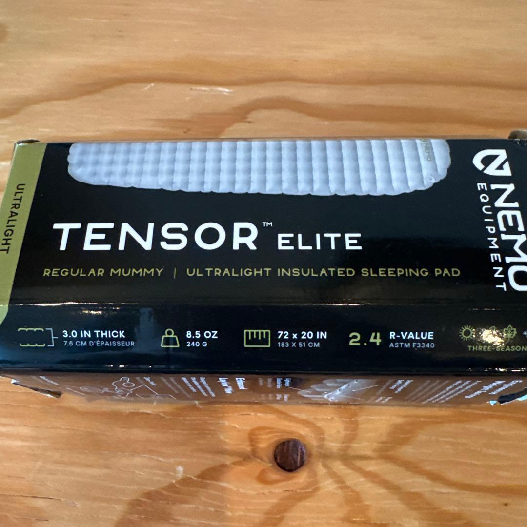 NEMO TENSOR ELITE スリーピングマット ニーモ テンサーエリート