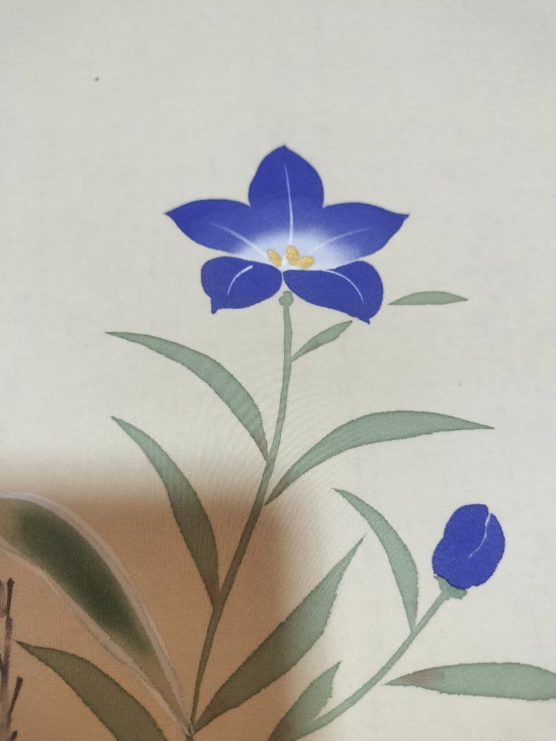 清芳 鳥の絵 日本画 作品