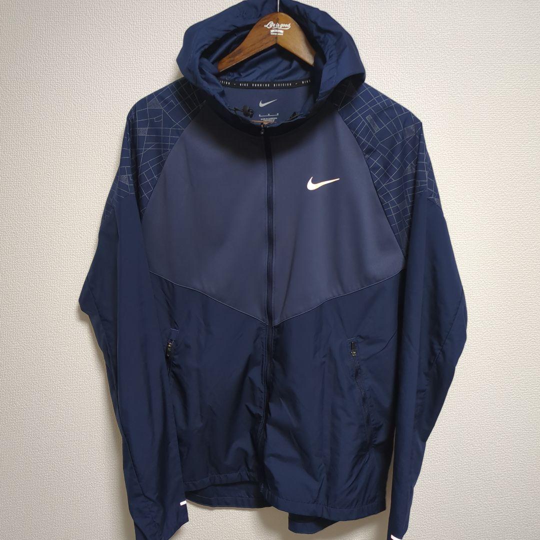 Nike ナイキ　ネイビー RUNNING DIVISION ランニング M
