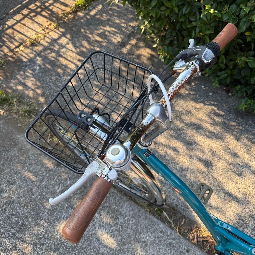 【立川引取】TOPONE ママチャリ 自転車 26インチ ブルー