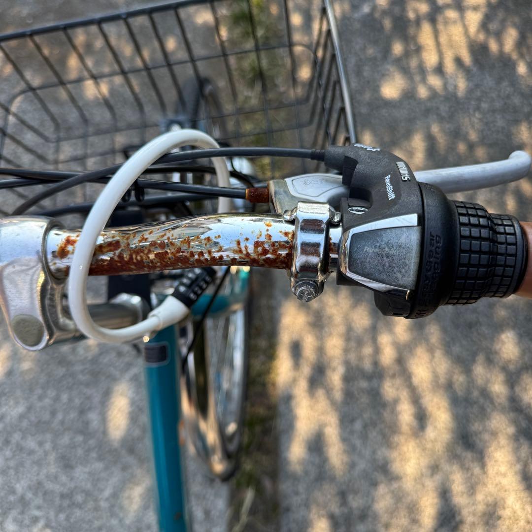 【立川引取】TOPONE ママチャリ 自転車 26インチ ブルー