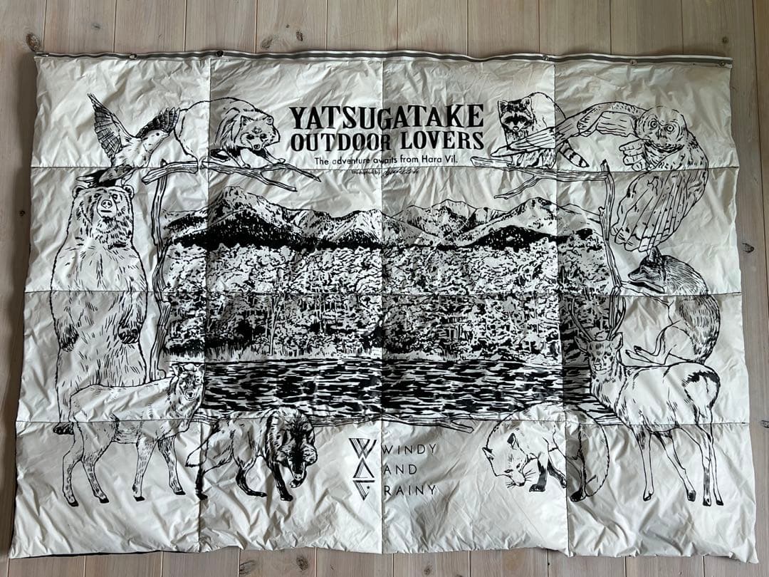 アウトドア寝具 WINDY AND RAINY Down Blanket and Pillow