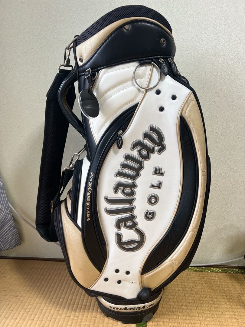 ◯大特価◯⭐︎Callaway キャディバッグ ホワイト/ブラック/ベージュ