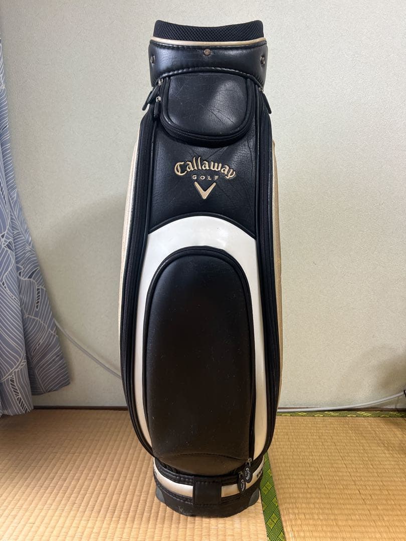 ◯大特価◯⭐︎Callaway キャディバッグ ホワイト/ブラック/ベージュ