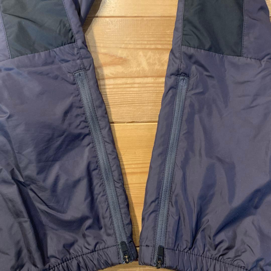 【used美品】アシックス ウィンドブレーカー　Sサイズ　上下セット　濃紺色