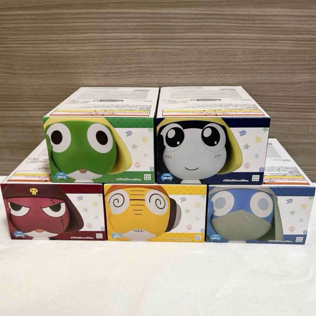 ケロロ軍曹　おおきなSOFVIMATES　5種セット
