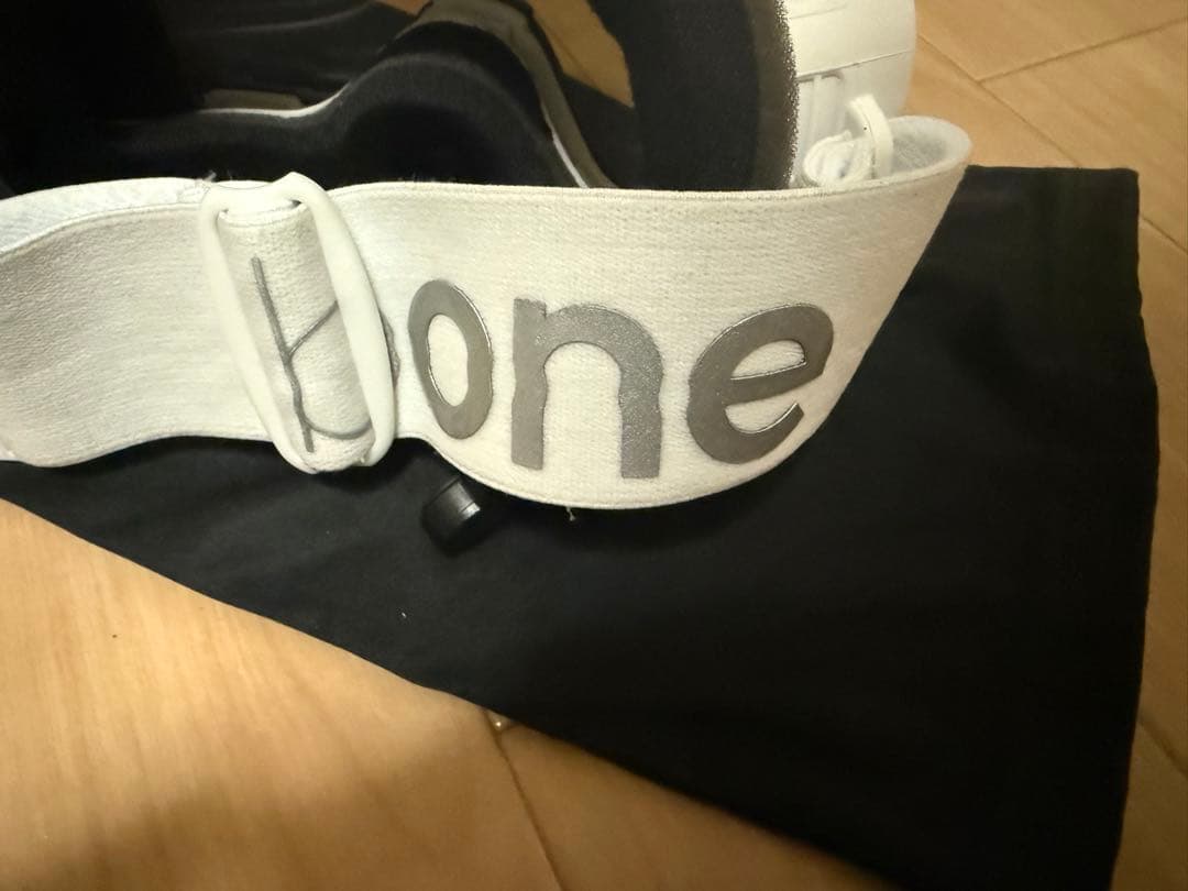 bone 骨伝導イヤホン搭載 スノーゴーグル 使用1回