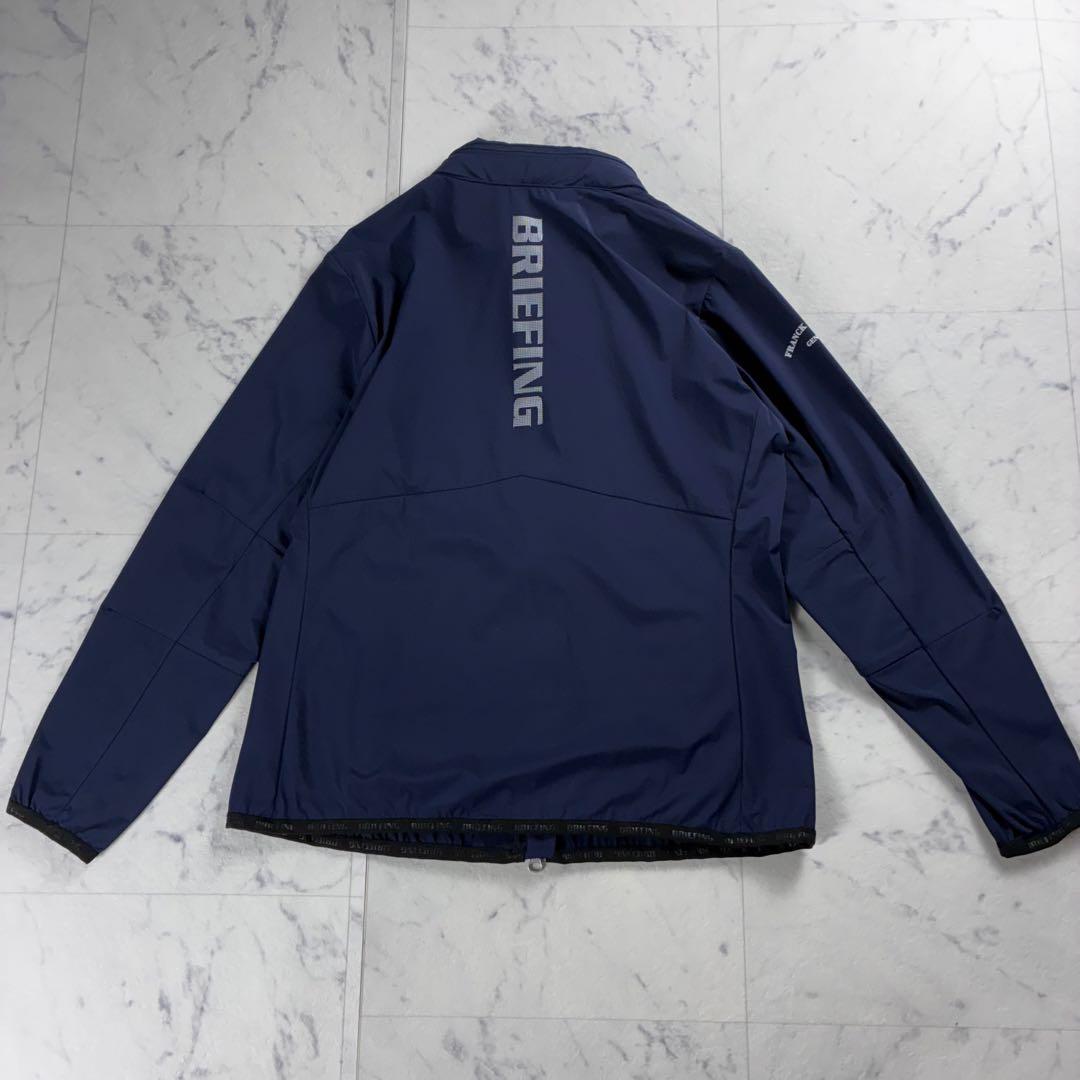 完売 タグ付き ブリーフィング フランクミュラー ウィンドブルゾン ネイビー M